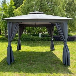 10x10 Ft Outdoor Patio Garden Gazebo Tent, Outdoor